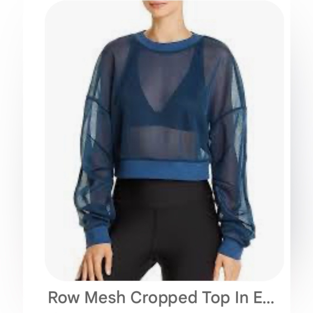 Alo Yoga Row Mesh Top - ** NEW**